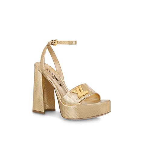 louis vuitton shake sandal|Louis Vuitton high heel sandals.